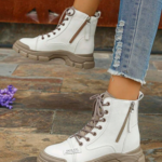 Embellished high-top sneakers