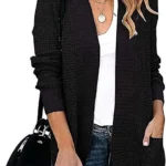 Cardigan Long Sleeve Knitted Soft Sweater