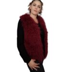 Mongolian Sheep Fur Handmade Vest